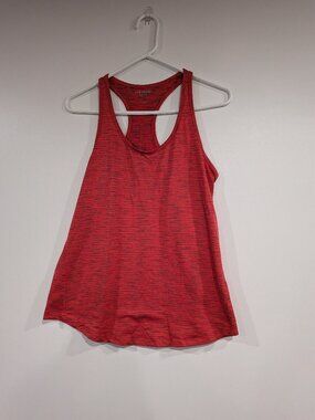Joe Fresh Space Dye Racerback Tank Coral Pink Size Medium
